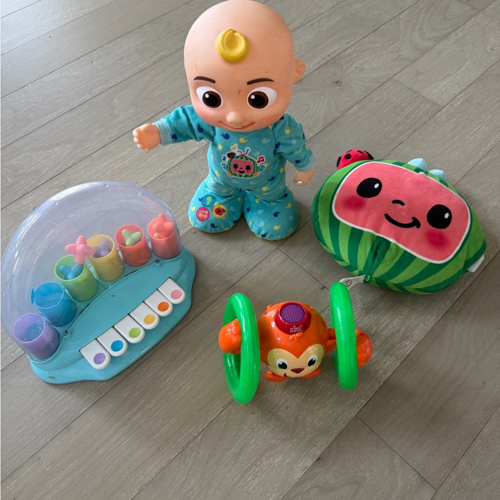 Cocomelon set toys baby kids